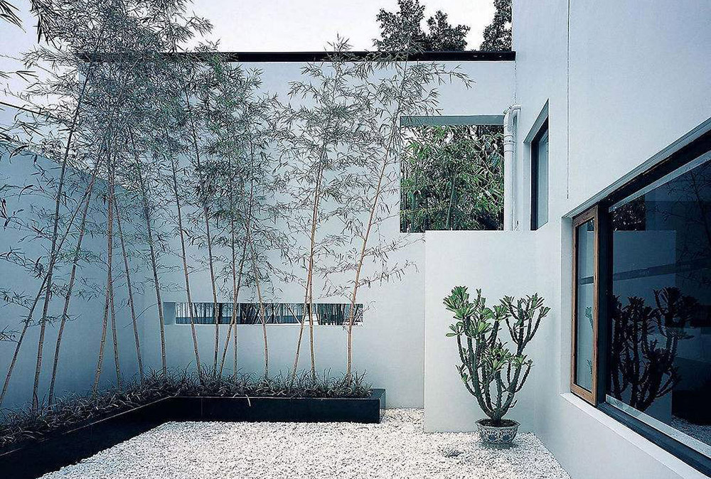 竹子與建筑的結(jié)合